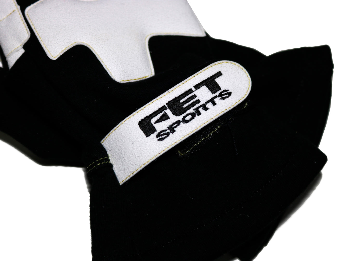 Luvas FET Sports 3D (Preto/Branco)