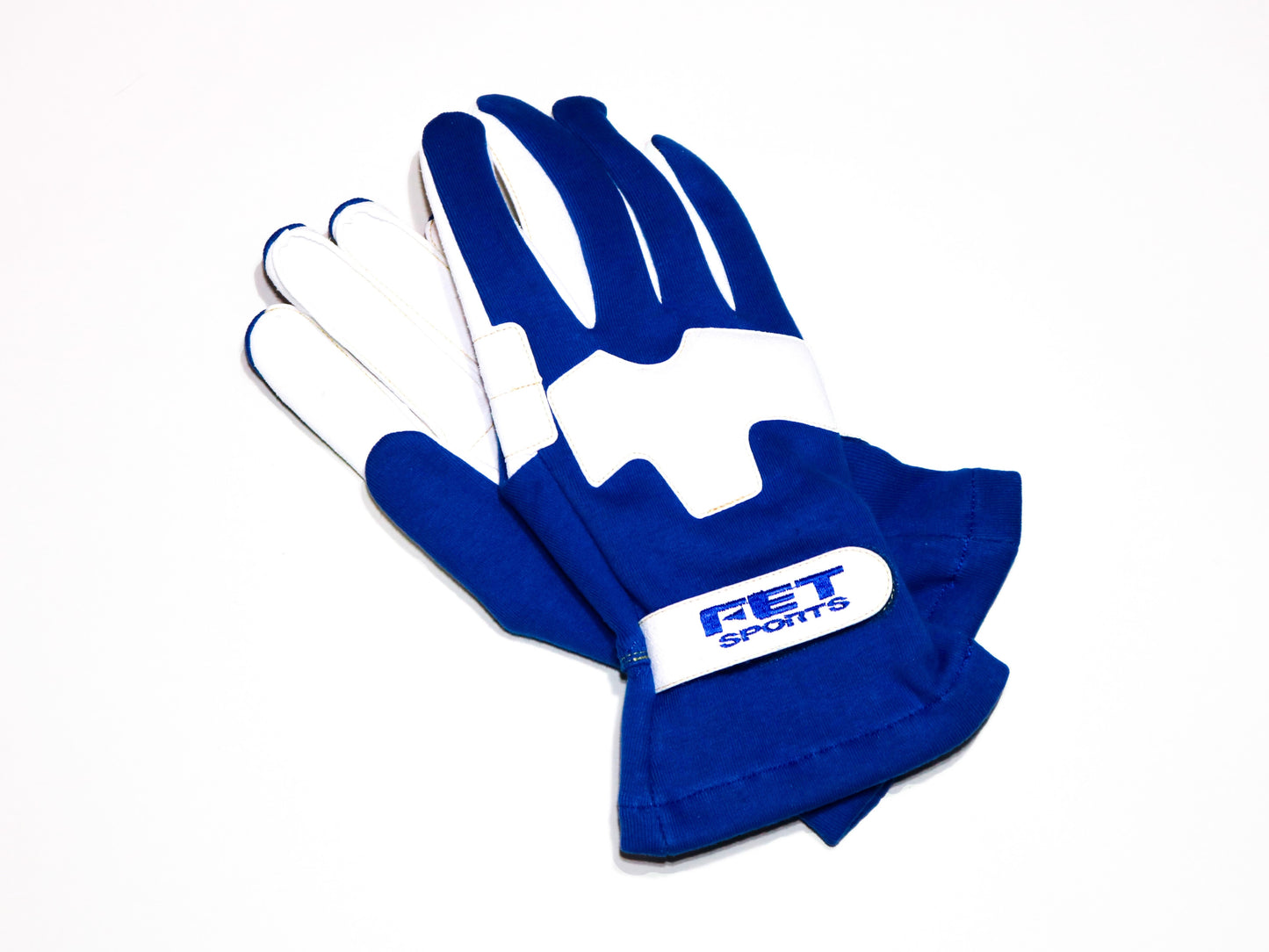 Luvas FET Sports 3D (Azul/Branco)
