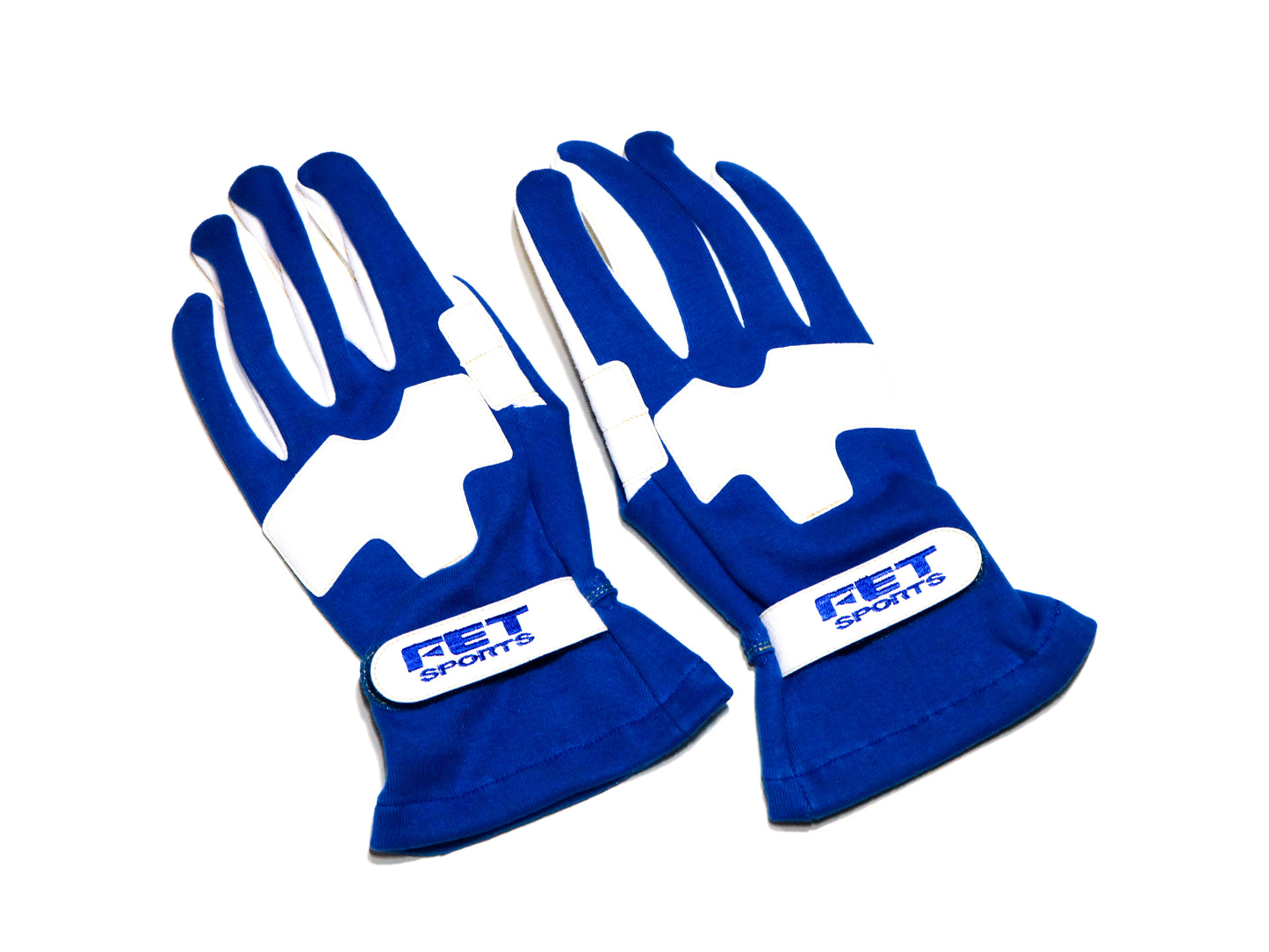 Luvas FET Sports 3D (Azul/Branco)