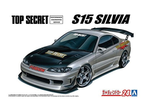 Aoshima - 1/24 TOP SECRET S15 Silvia (SOB-ENCOMENDA)