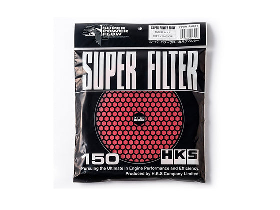 Filtro de Ar de Substituição - HKS Super Power Flow - Vermelho (150mm)