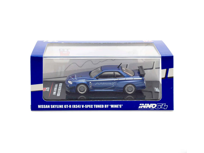 Inno64 - 1/64 Nissan Skyline GT-R (R34) V-SPEC Tuned by Mine's