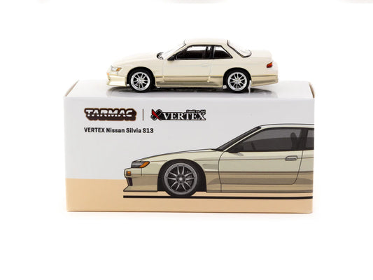 Tarmac Works - 1/64 VERTEX Nissan Silvia S13 - Edição Especial Lamley