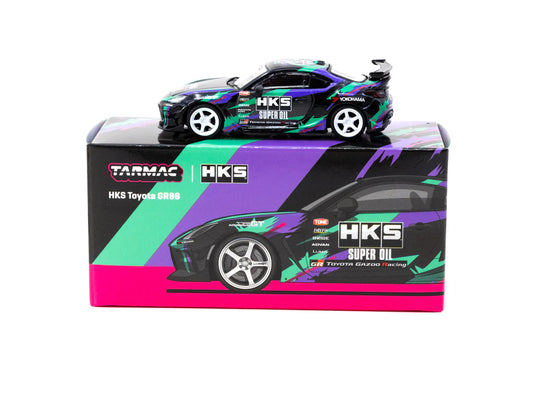 Tarmac Works - 1/64 HKS Toyota GR86