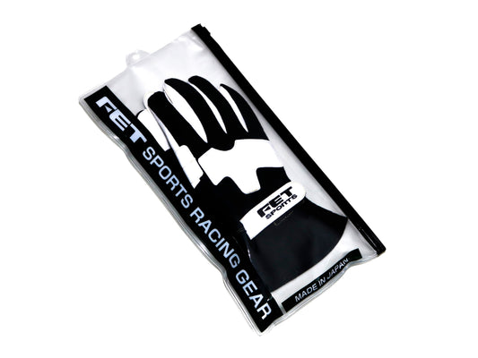 Luvas FET Sports 3D (Preto/Branco)