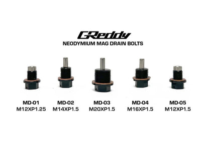 Bujão de Óleo Magnético GReddy MD-02 (M14x1.5)